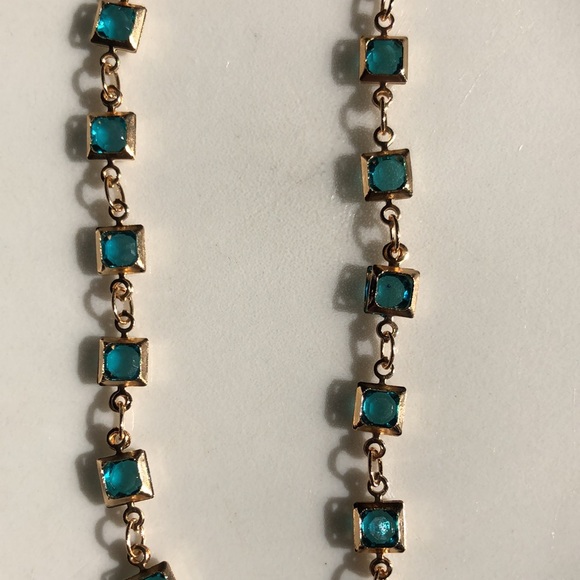 Blue Gold Toned Bracelet - Picture 5 of 7